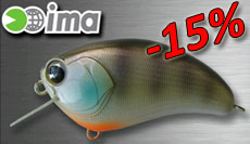 Скидки на воблеры IMA -15%