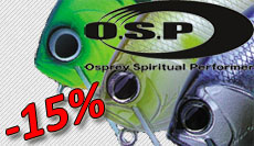 Скидки на воблеры OSP -15%