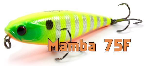 Воблеры TsuYoki Mamba 75F