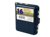 Коробка Aquatech двойная 16 ячеек с крышками (2416)
