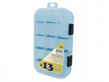 Коробка Aquatech 13 ячеек с застежками (7002)
