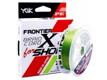 Шнур YGK Frontier Braid Cord X8 for Shore #1.5 (0,205 мм), 150 м (зеленый)