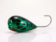 Воблер Буг Хорватское яйцо Popper 45F, зеленый
