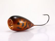 Воблер Буг Хорватское яйцо Popper 45F, охра