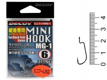 Крючок офсетный Decoy Mini Hook MG-1, #6, (10 шт.)