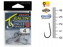 Крючок Decoy Tracin' Single 31, #4, (10 шт.)