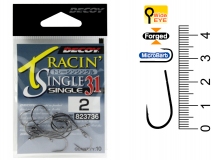 Крючок Decoy Tracin' Single 31, #2, (10 шт.)