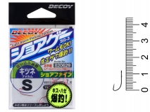 Крючок Decoy SG-3, size S, (15 шт.)