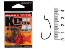 Крючок офсетный Decoy Kg Hook Worm 17, #2 (9 шт.)