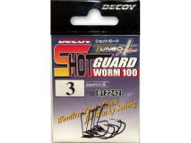 Крючок Decoy Shot Guard Worm 100, #1, (5 шт.)