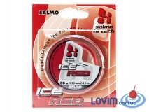Леска зимняя Salmo Hi-Tech Ice Red 0.15 мм, 30 м