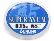 Леска Sunline Super Ayu 2 #0.15 (0,065 мм), 50 м
