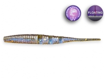Силиконовая приманка Crazy Fish Polaris 4" Floating, col.3D (Swamp Pearl), (6 шт.)