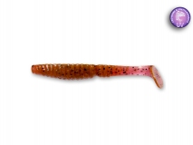 Силиконовая приманка Crazy Fish Scalp Minnow, col.13 (Purple Pepper), (5 шт.)