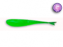 Силиконовая приманка Crazy Fish Glider 2", col.81 (Toxic Green), (10 шт.)