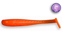 Силиконовая приманка Crazy Fish Nano Minnow 1,6", col.77 (Toxic Orange), (8 шт.)
