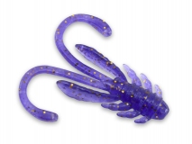Силиконовая приманка Crazy Fish Allure 1,6", col.19 (Ghost Violet), (8 шт.)