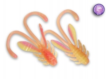 Силиконовая приманка Crazy Fish Allure 1,6", col.13D (Peach), (8 шт.)