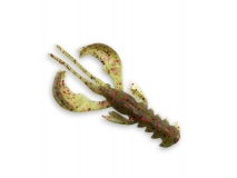 Силиконовая приманка Crazy Fish Nimble 1,6", col.68 (Black/Red Watermelon), (9 шт.)