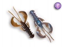 Силиконовая приманка Crazy Fish Nimble 1,6", col.3D (Swamp Pearl), (9 шт.)