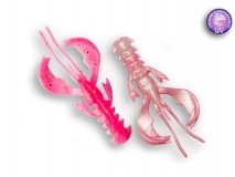Силиконовая приманка Crazy Fish Nimble 1,6", col.9D (Pink Snow), (9 шт.)