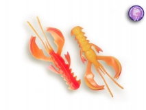 Силиконовая приманка Crazy Fish Nimble 1,6", col.13D (Peach), (9 шт.)