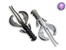 Силиконовая приманка Crazy Fish Nimble 1,6", col.28D (Yin Yang), (9 шт.)