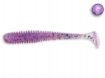 Силиконовая приманка Crazy Fish Vibro Worm 2", col.27 (Peony), (8 шт.)