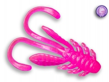 Силиконовая приманка Crazy Fish Allure 2", col.76 (Toxic Pink), (6 шт.)