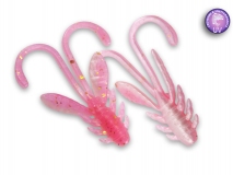 Силиконовая приманка Crazy Fish Allure 2", col.9D (Pink Snow), (6 шт.)