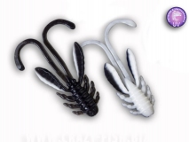 Силиконовая приманка Crazy Fish Allure 2", col.28D (Yin Yang), (6 шт.)