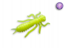 Силиконовая приманка Crazy Fish Kasari 1", col.6 (Chartreuse), (8 шт.)