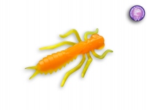 Силиконовая приманка Crazy Fish Kasari 1", col.18D (Citrus), (8 шт.)