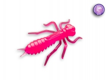 Силиконовая приманка Crazy Fish Kasari 1,6", col.76 (Toxic Pink), (6 шт.)