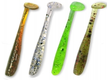 Силиконовая приманка Crazy Fish Nano Minnow 1,6", (Mix #17), (8 шт.)