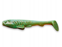 Силиконовая приманка Crazy Fish Tough 2,8", col.14 (UV Motor Oil), (5 шт.)