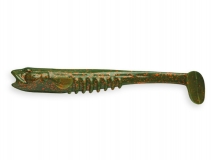 Силиконовая приманка Crazy Fish Nano Minnow 2,8", col.14 (UV Motor Oil), (5 шт.)