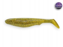 Силиконовая приманка Crazy Fish Slim Shaddy 3,2" Floating, col.1 (Olive), (5 шт.)