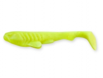 Силиконовая приманка Crazy Fish Tough 5", col.6 (Chartreuse), (5 шт.)