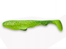 Силиконовая приманка Crazy Fish Tough 5", col.54 (Green Acid), (5 шт.)