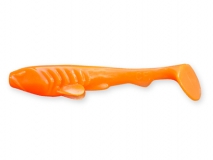 Силиконовая приманка Crazy Fish Tough 5", col.64 (Fluo Orange), (5 шт.)