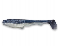 Силиконовая приманка Crazy Fish Tough 5", col.17D (Black Fish), (5 шт.)