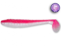 Силиконовая приманка Crazy Fish Vibro Fat 4,7", col.9D (Pink Snow), (4 шт.)
