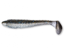 Силиконовая приманка Crazy Fish Vibro Fat 4,7", col.10D (Natural), (4 шт.)