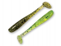 Силиконовая приманка Crazy Fish Nano Minnow 1,1", col.16/20 (Watermelon/Kiwi), (8+8 шт.)