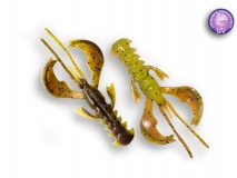 Силиконовая приманка Crazy Fish Nimble 1,6", col.4D (Chart Swamp), (9 шт.)