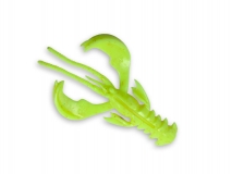 Силиконовая приманка Crazy Fish Nimble 2" Floating, col.6 (Chartreuse), (8 шт.)