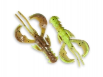Силиконовая приманка Crazy Fish Nimble 2" Floating, col.4D (Chart Swamp), (8 шт.)