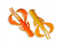 Силиконовая приманка Crazy Fish Nimble 2" Floating, col.15D (Fire Orange), (8 шт.)