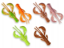 Силиконовая приманка Crazy Fish Nimble 2" Floating, (Mix #110), (8 шт.)